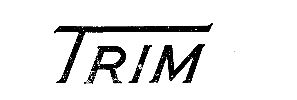 Trademark Logo TRIM