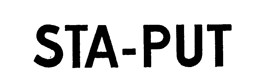 Trademark Logo STA-PUT