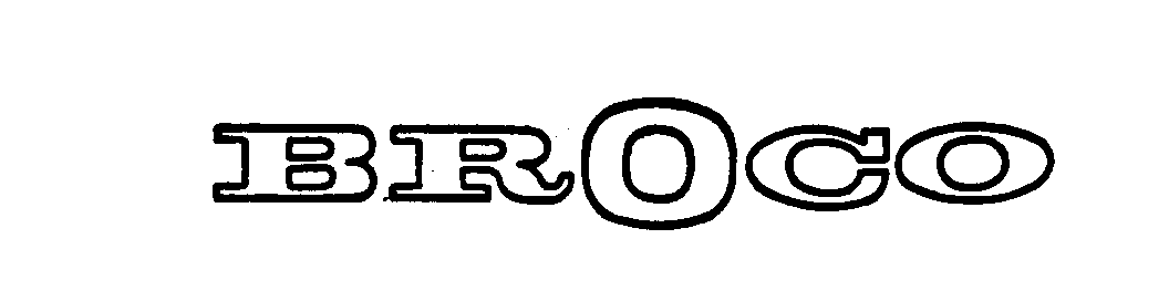 Trademark Logo BROCO