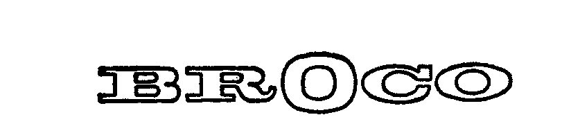 Trademark Logo BROCO