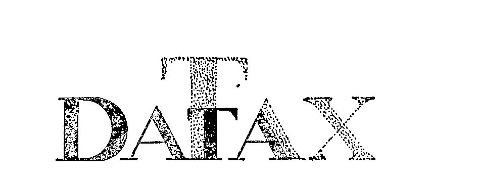 Trademark Logo DATAX
