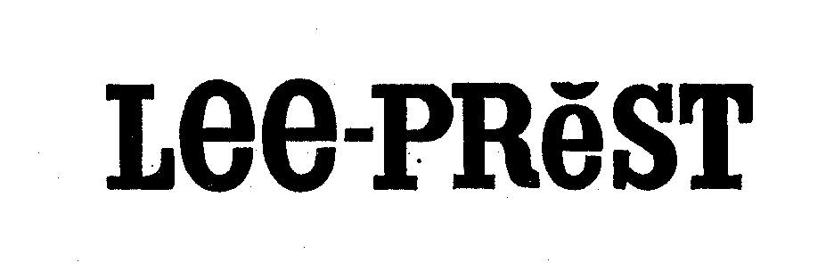 Trademark Logo LEE PREST