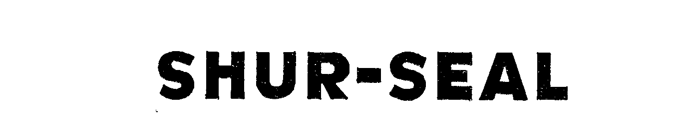 Trademark Logo SHUR-SEAL