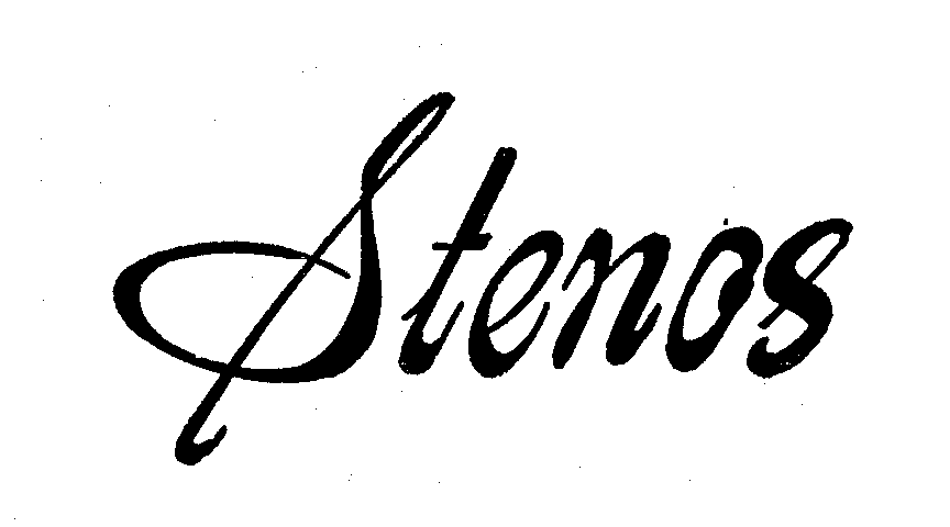 Trademark Logo STENOS