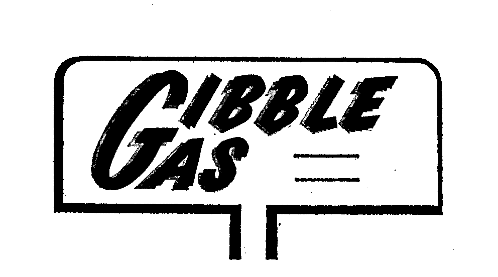 Trademark Logo GIBBLE GAS