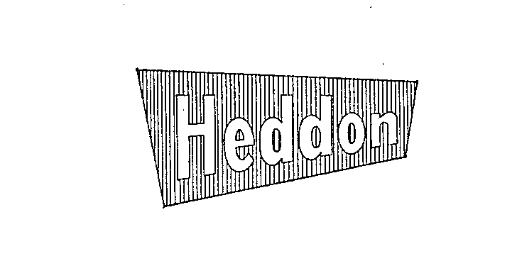 Trademark Logo HEDDON
