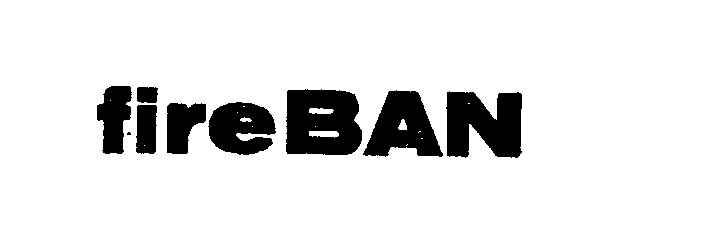 Trademark Logo FIREBAN
