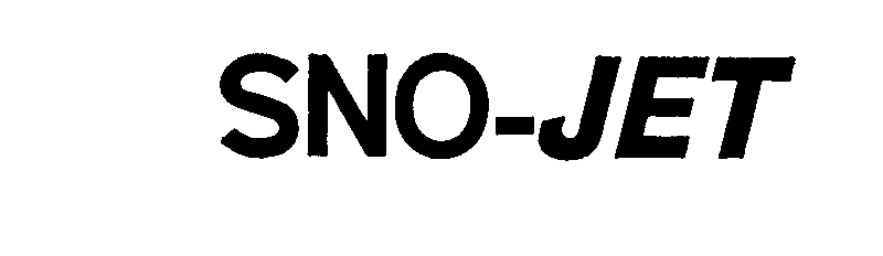 Trademark Logo SNO-JET