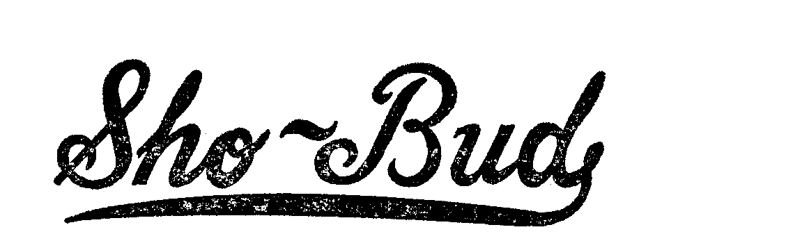 Trademark Logo SHO-BUD