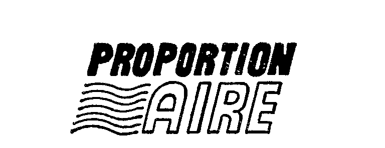 Trademark Logo PROPORTION AIRE