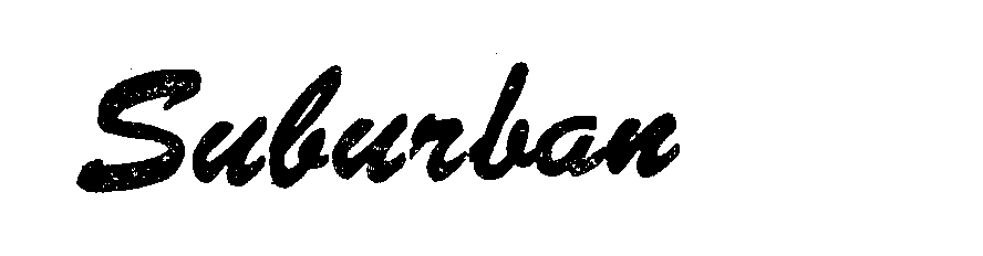 Trademark Logo SUBURBAN