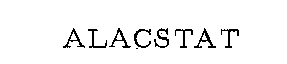 Trademark Logo ALACSTAT