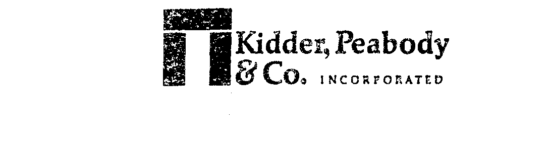 Trademark Logo KIDDER, PEABODY & CO. INCORPORATED