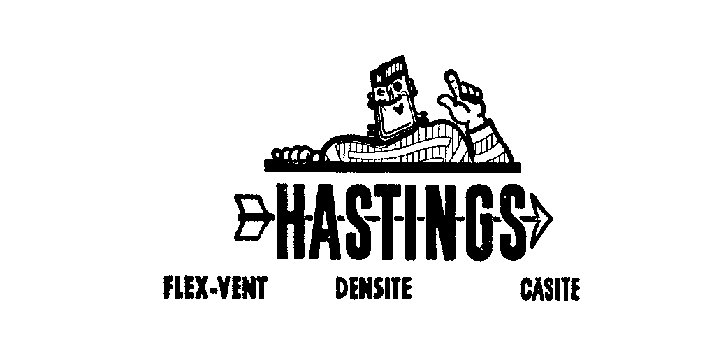 Trademark Logo HASTINGS FLEX-VENT DENSITE CASITE