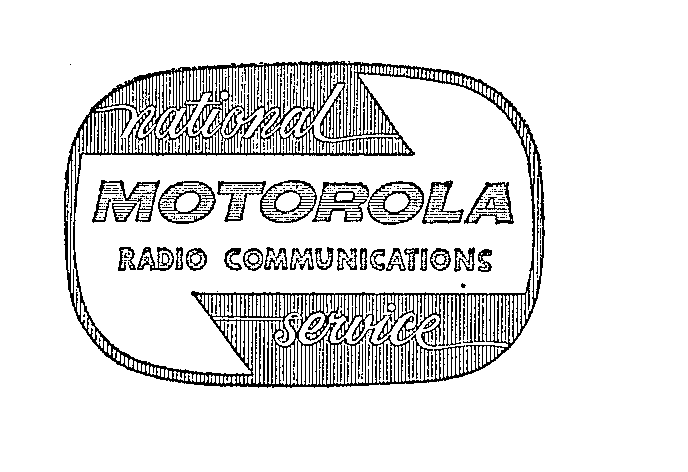 Trademark Logo NATIONAL MOTOROLA RADIO COMMUNICATIONS SERVICE