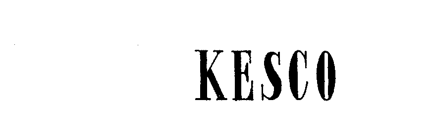 Trademark Logo KESCO