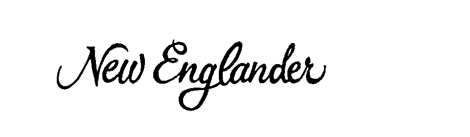 Trademark Logo NEW ENGLANDER