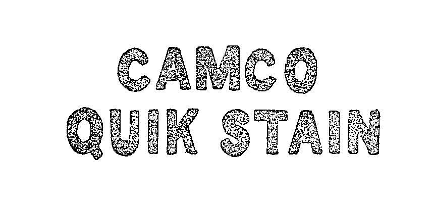 Trademark Logo CAMCO QUIK STAIN