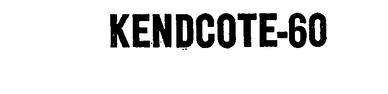 Trademark Logo KENDCOTE-60