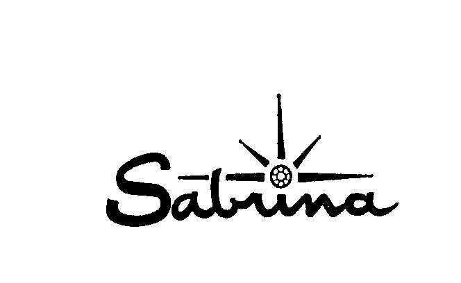 Trademark Logo SABRINA