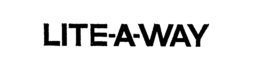 Trademark Logo LITE-A-WAY