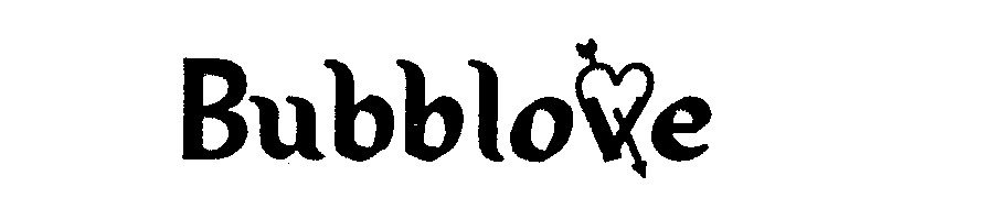 Trademark Logo BUBBLOVE