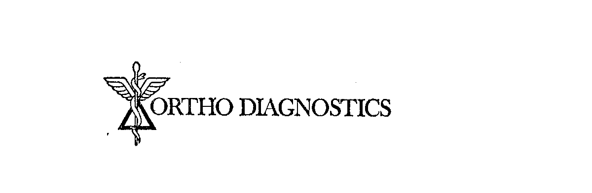 Trademark Logo ORTHO DIAGNOSTICS