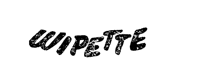 Trademark Logo WIPETTE