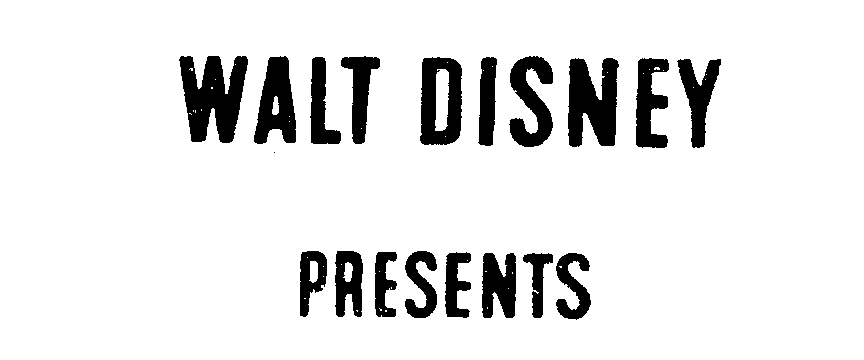  WALT DISNEY PRESENTS