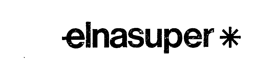 Trademark Logo ELNASUPER