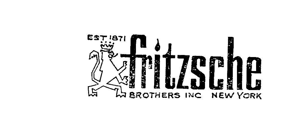  FRITZSCHE BROTHERS INC NEW YORK EST 1871