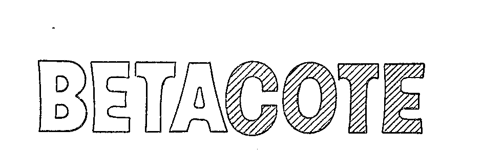 Trademark Logo BETACOTE