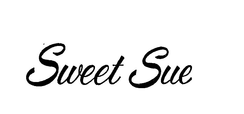 Trademark Logo SWEET SUE