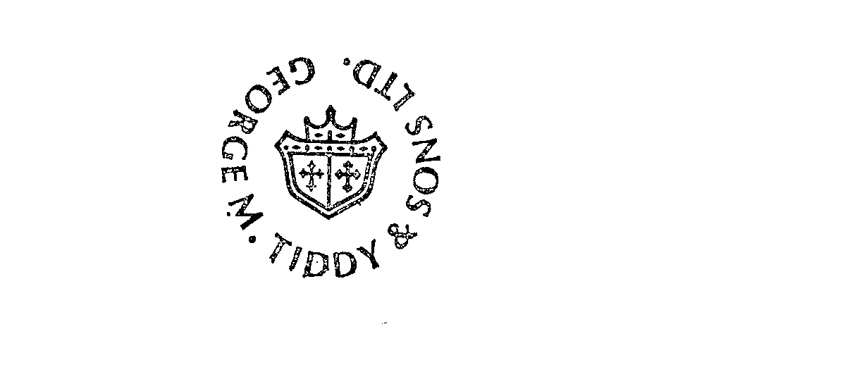 Trademark Logo GEORGE M. TIDDY & SONS LTD