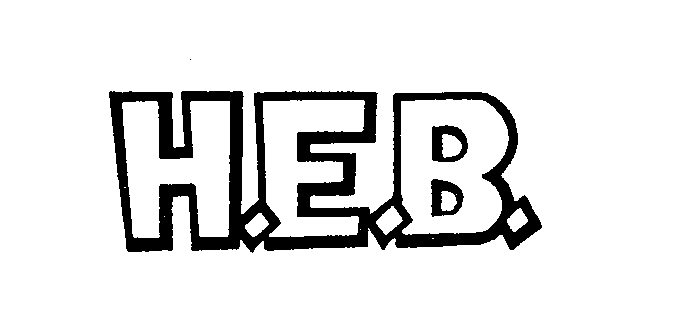 Trademark Logo H.E.B.