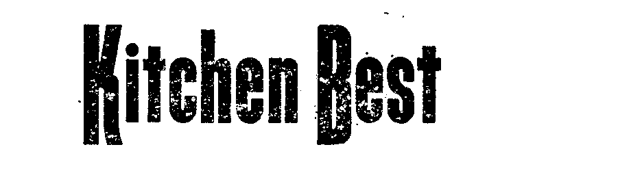 Trademark Logo KITCHEN BEST