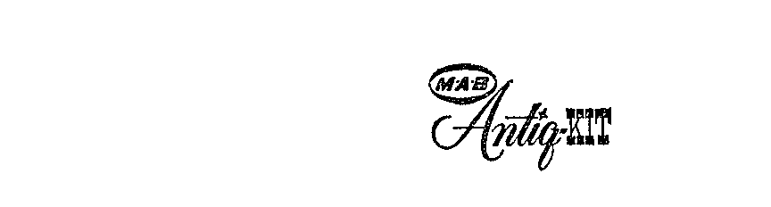 Trademark Logo M.A.B ANTIQ-KIT