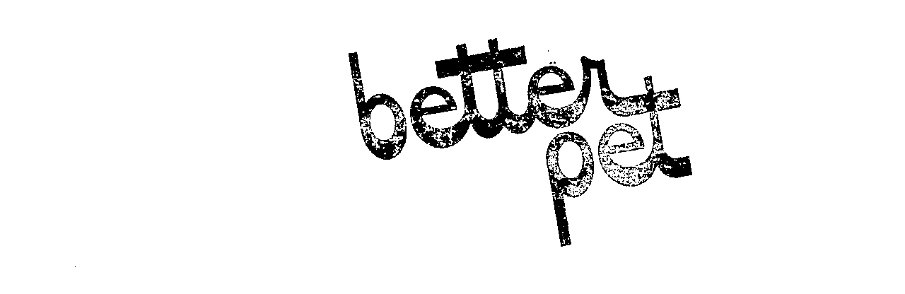 Trademark Logo BETTER PET