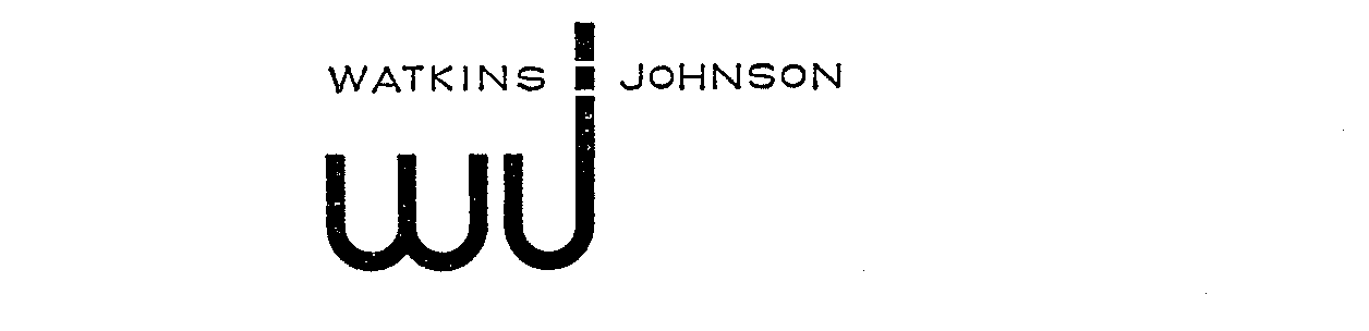 Trademark Logo WJ WATKINS-JOHNSON