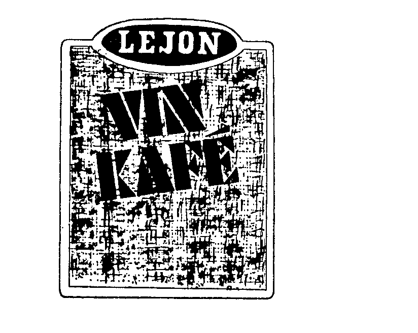 Trademark Logo LEJON VIN KAFE