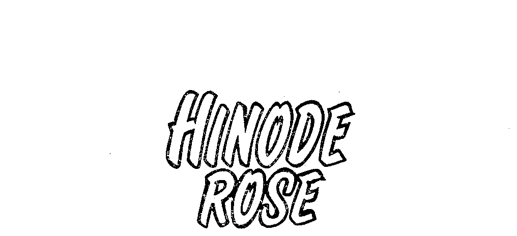 Trademark Logo HINODE ROSE