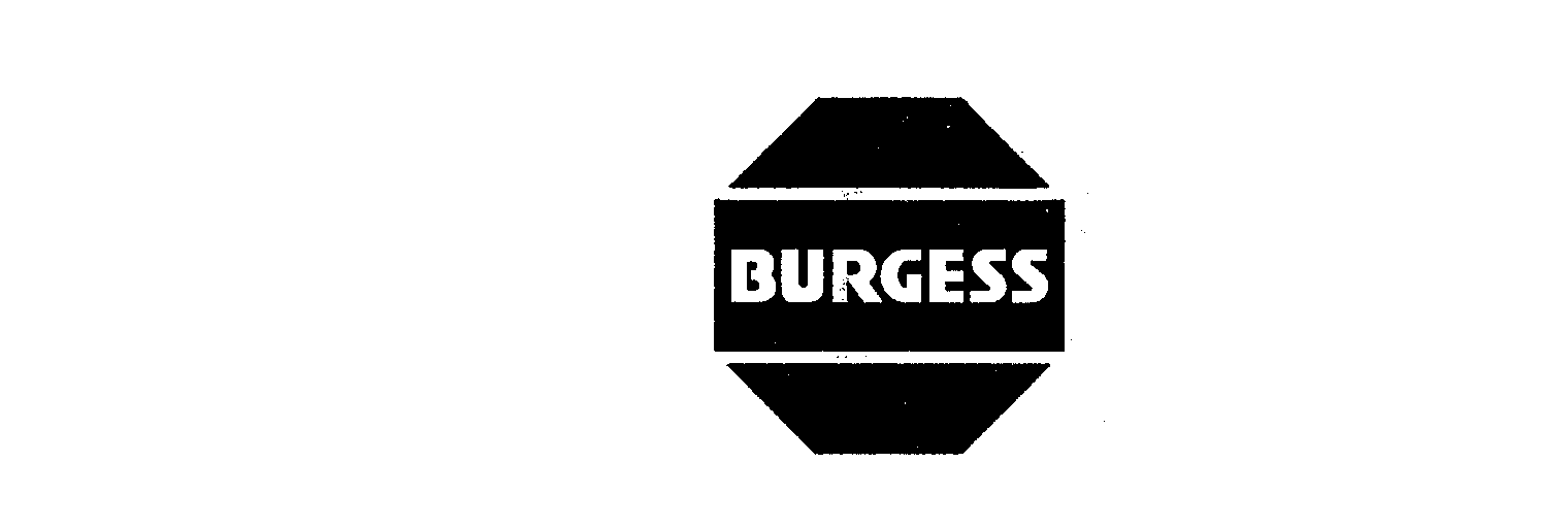 Trademark Logo BURGESS