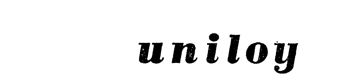 Trademark Logo UNILOY