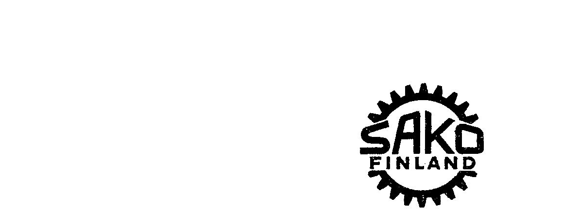Trademark Logo SAKO FINLAND