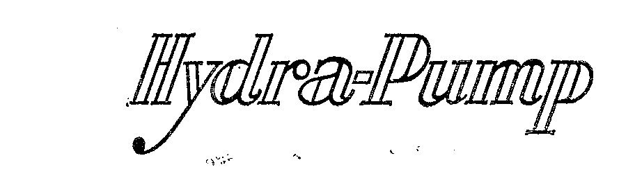 Trademark Logo HYDRA-PUMP