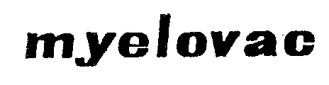Trademark Logo MYELOVAC