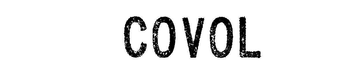 Trademark Logo COVOL