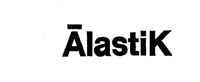 Trademark Logo ALASTIK