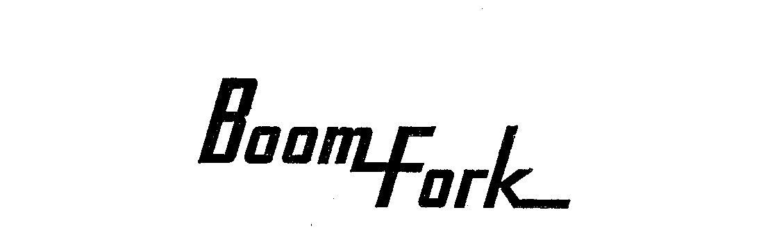 Trademark Logo BOOM FORK
