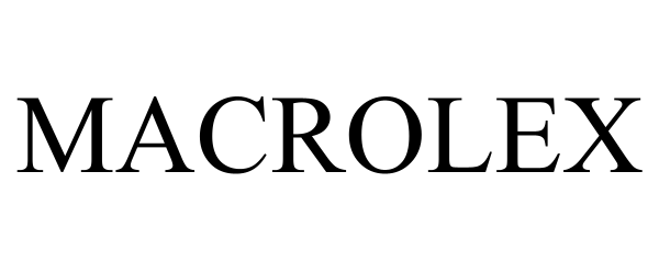  MACROLEX